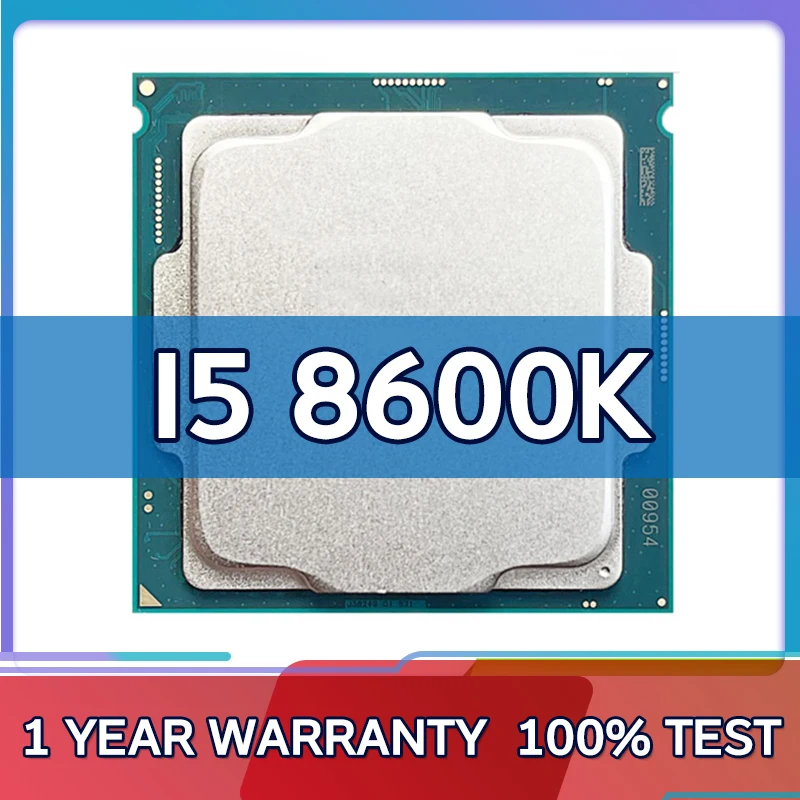 

Used i5 8600K 3.6GHz Six-Core Six-Thread 9M 95W CPU processor LGA 1151