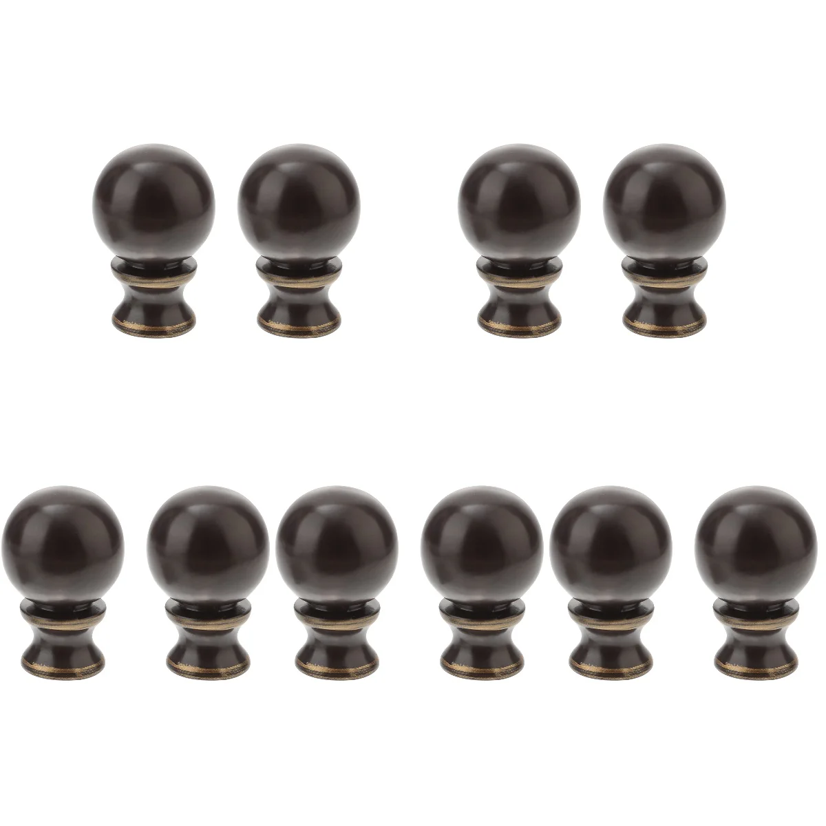 10 Pcs Table Lamp Decorative Cap Light Ball Knob Caps Knobs Holder Metal Trim Chandeliers Finials Shade
10 Pcs Table Lamp Decorative Cap Light Ball Knob Caps Knobs Holder Metal Trim Chandeliers Finials Shade