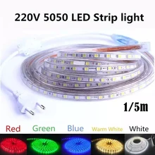 1/5M 220V 240V 5050 SMD LED Strip Yeelight Waterproof Lamp Light Tape For Room Decorations Flexible Ribbon Rope With Switch
1/5M 220V 240V 5050 SMD LED Strip Yeelight Waterproof Lamp Light Tape For Room Decorations Flexible Ribbon Rope With Switch