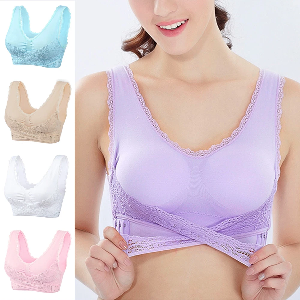 Gather Sports Sexy Lace Underwear Breathable Bra Adjustable Push-ups Front Row Cross Side Buckle Side Chest Running Vest
Gather Sports Sexy Lace Underwear Breathable Bra Adjustable Push-ups Front Row Cross Side Buckle Side Chest Running Vest