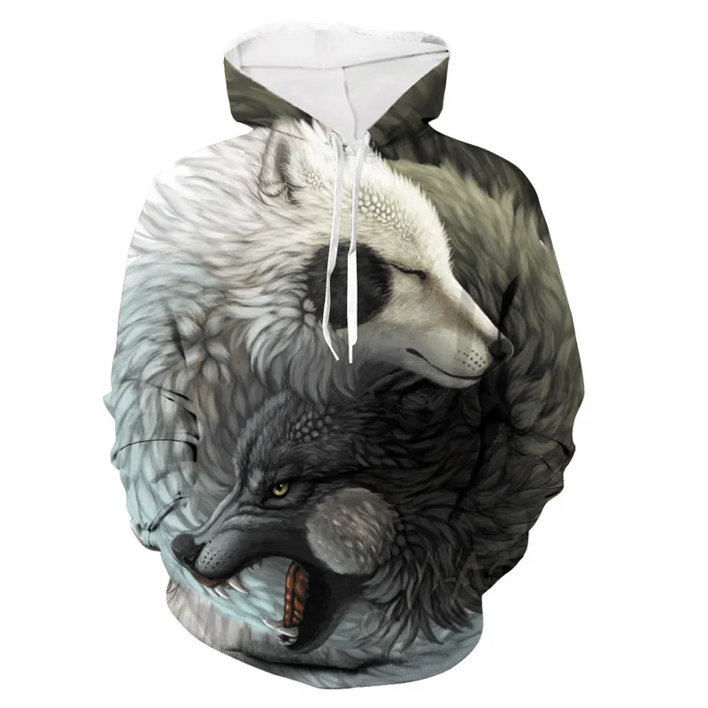 2022 Brand New Fashion Animal 3D Printed Hoodie, Men and Women Personalized Design Sweatshirt Yin and Yang Wolf Harajuku Hoodie
2022 Brand New Fashion Animal 3D Printed Hoodie, Men and Women Personalized Design Sweatshirt Yin and Yang Wolf Harajuku Hoodie