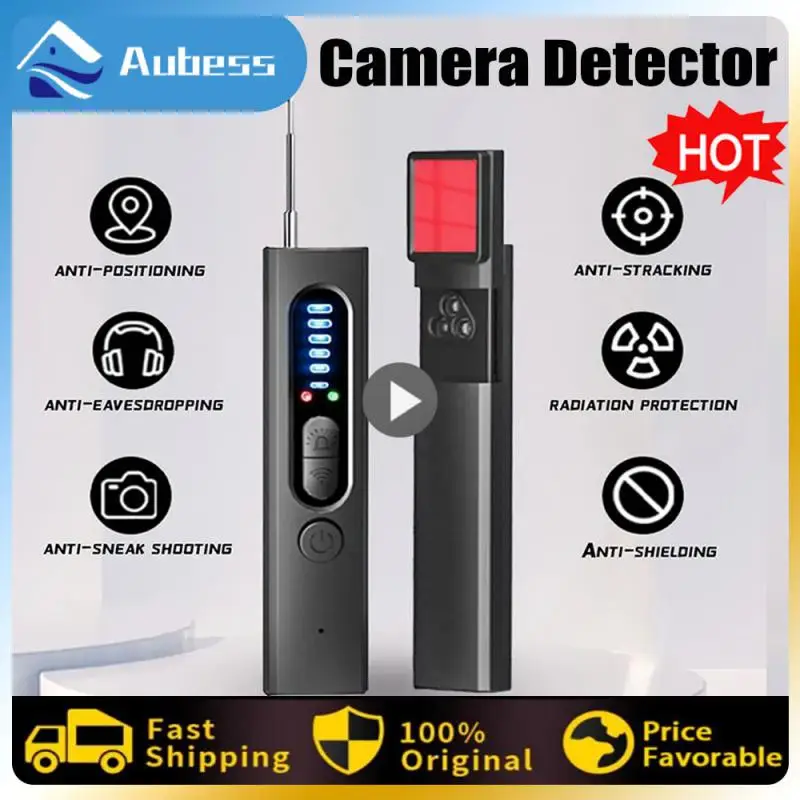Hidden Camera Detector Anti-Spy Car GPS Tracker Listening Device Bug RF Wireless All Signal Scanner Gadget Security Protection
Hidden Camera Detector Anti-Spy Car GPS Tracker Listening Device Bug RF Wireless All Signal Scanner Gadget Security Protection