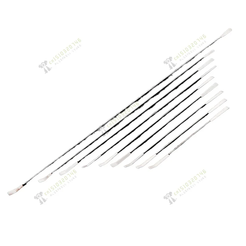 Stainless Steel Micro Medicine 3 Sets of Small Medicine 3*1 Small Spoon Medicine Scraper Double Head One Spoon
Stainless Steel Micro Medicine 3 Sets of Small Medicine 3*1 Small Spoon Medicine Scraper Double Head One Spoon
