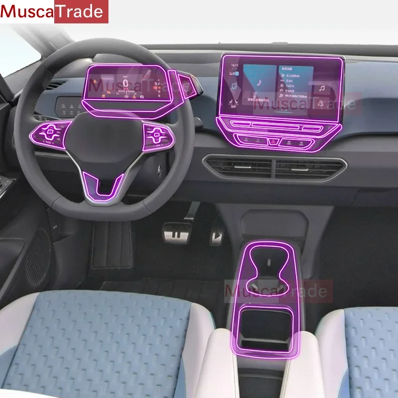 Tpu Transparent Film for Volkswagen VW ID3 ID 3 Car Interior Sticker Center Console Touch Screen Gear Door Windows Lifting Panel
Tpu Transparent Film for Volkswagen VW ID3 ID 3 Car Interior Sticker Center Console Touch Screen Gear Door Windows Lifting Panel
