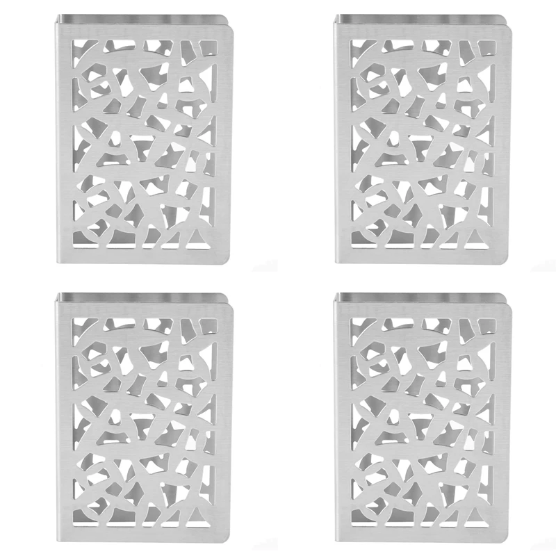 4X Napkin Holder Stainless Steel Tabletop Napkin Holder Paper Towel Rack Metal Upright Napkin Holder
4X Napkin Holder Stainless Steel Tabletop Napkin Holder Paper Towel Rack Metal Upright Napkin Holder