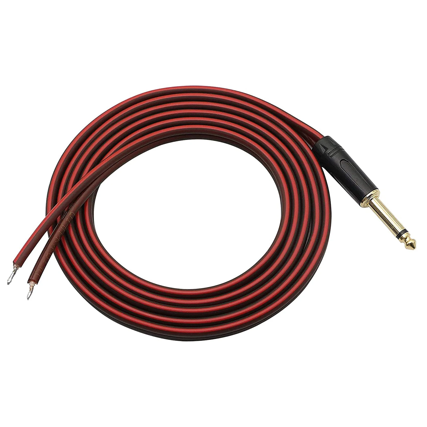 1/4 TS to Speaker Bare Wire,Audio Cable to 6.35mm Male Mono Adapter Replacement Open End Gold-Plated OFC HiFi TS Speaker
1/4 TS to Speaker Bare Wire,Audio Cable to 6.35mm Male Mono Adapter Replacement Open End Gold-Plated OFC HiFi TS Speaker