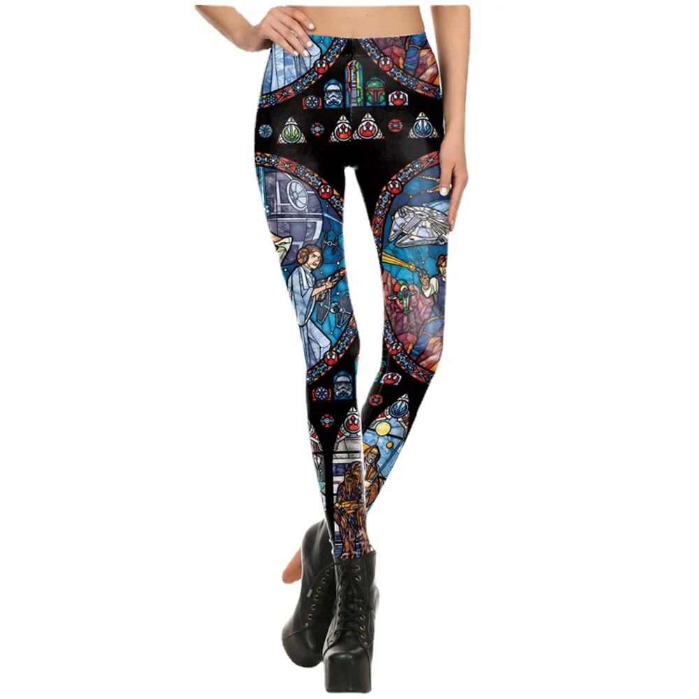 KDK1708 European and American Quick Connect Hot Selling Digital Printing Women's Tight Mural Printing Leggings
KDK1708 European and American Quick Connect Hot Selling Digital Printing Women's Tight Mural Printing Leggings
