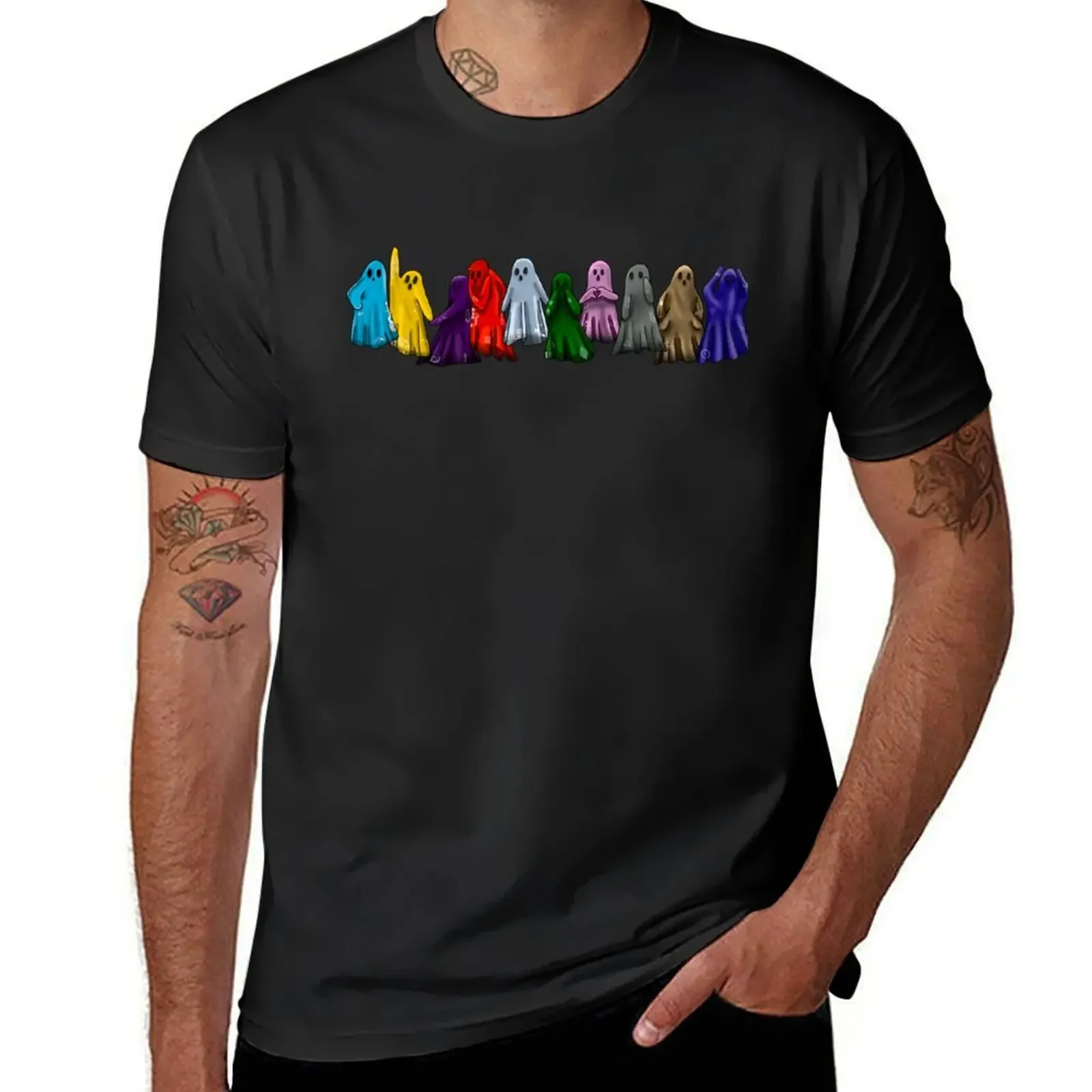 Gorgeous Ghosties T-shirt Short sleeve tee quick-drying summer clothes oversized t shirts for men
Gorgeous Ghosties T-shirt Short sleeve tee quick-drying summer clothes oversized t shirts for men