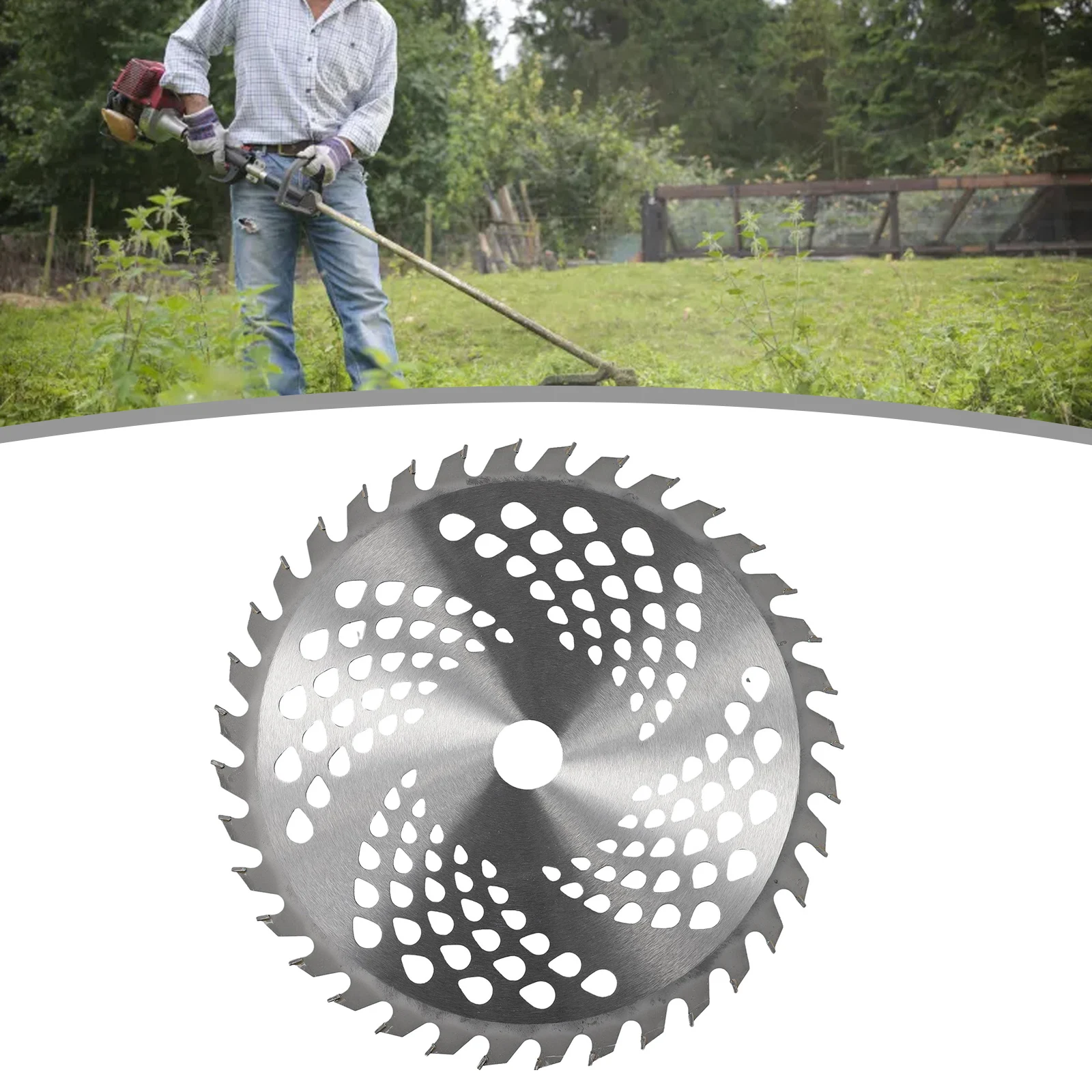 1pcs 9in 36 Teeth Grass Trimmer Head Saw Blade Wood Brush Cutter Cutting Disc For Garden Lawn Mower Power Eater Power Tools
1pcs 9in 36 Teeth Grass Trimmer Head Saw Blade Wood Brush Cutter Cutting Disc For Garden Lawn Mower Power Eater Power Tools