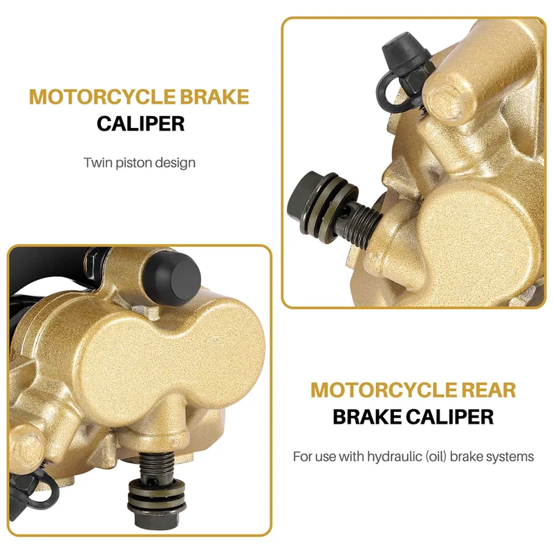 Motorcycle Twin Piston Rear Hydraulic Brake Caliper Bracket for 125Cc 140Cc Pit Dirt
Motorcycle Twin Piston Rear Hydraulic Brake Caliper Bracket for 125Cc 140Cc Pit Dirt
