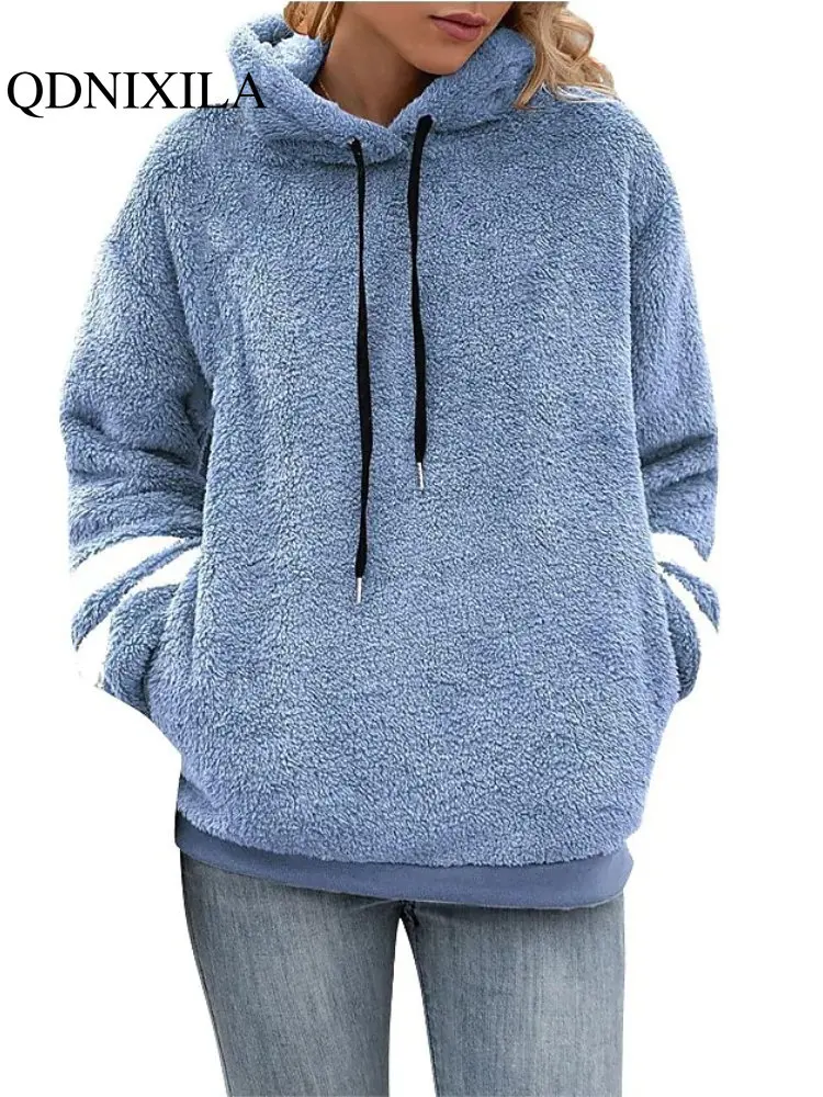 Women's Sweat-shirt Autumn Winter New In Loose Casual Hooded Drawstring Temperament Commuting Hoodies Women Clothes for Women
Women's Sweat-shirt Autumn Winter New In Loose Casual Hooded Drawstring Temperament Commuting Hoodies Women Clothes for Women