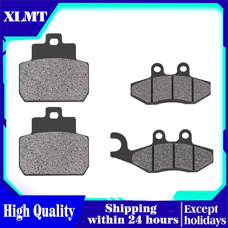 

Motorcycle Front and Rear Brake Pads for PIAGGIO X8 125 2004-2006 2005 ie 150 Street 250 X9 2007 Accessories