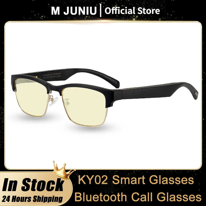Ky Smart Glasses Wireless Bluetooth Call Audio Glasses Hands-Free Calling Music Control Audio Sports Glasses Wireless Headphones
Ky Smart Glasses Wireless Bluetooth Call Audio Glasses Hands-Free Calling Music Control Audio Sports Glasses Wireless Headphones