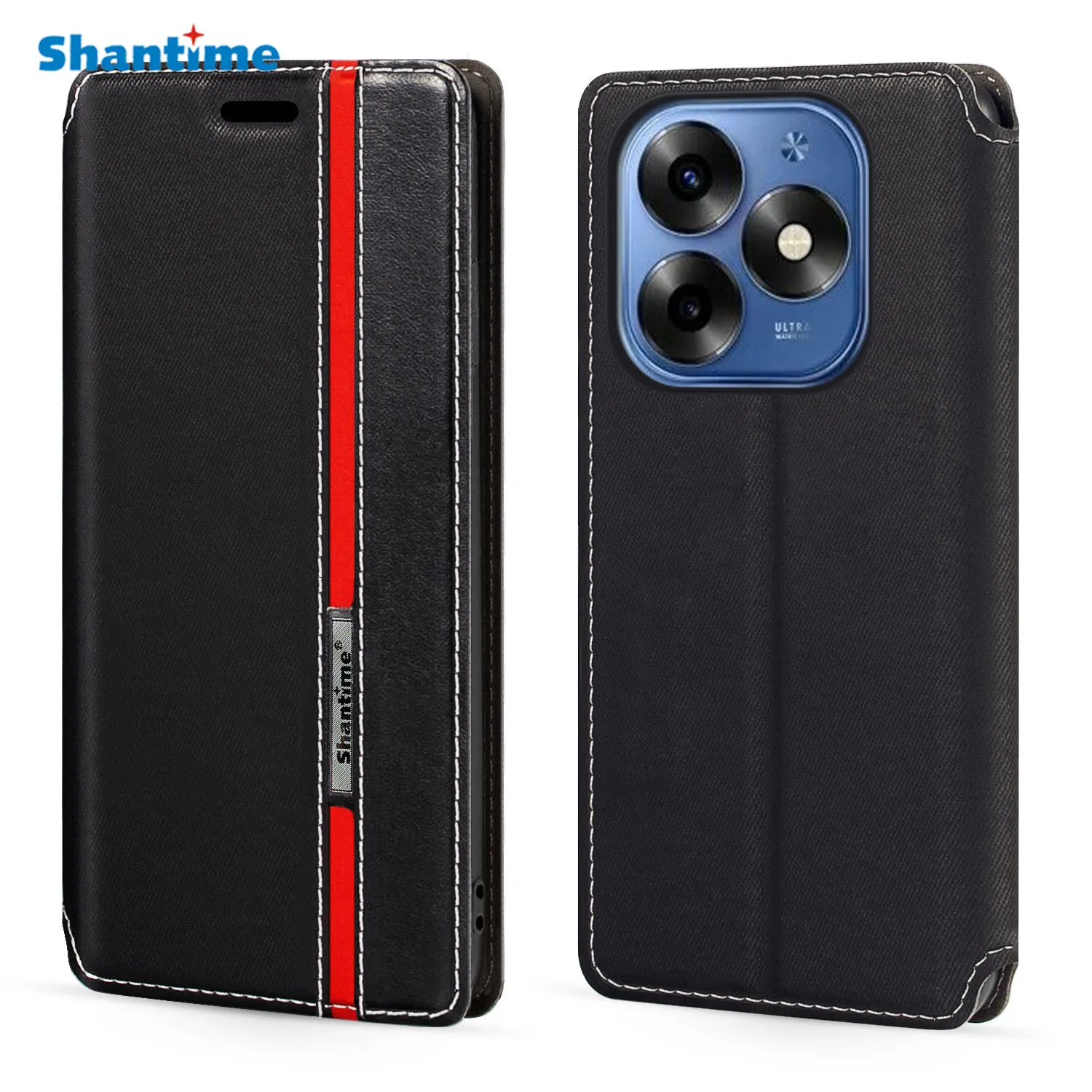 

For ITEL S23+ Case Fashion Multicolor Magnetic Closure Leather Flip Case Cover with Card Holder For ITEL S23 Plus