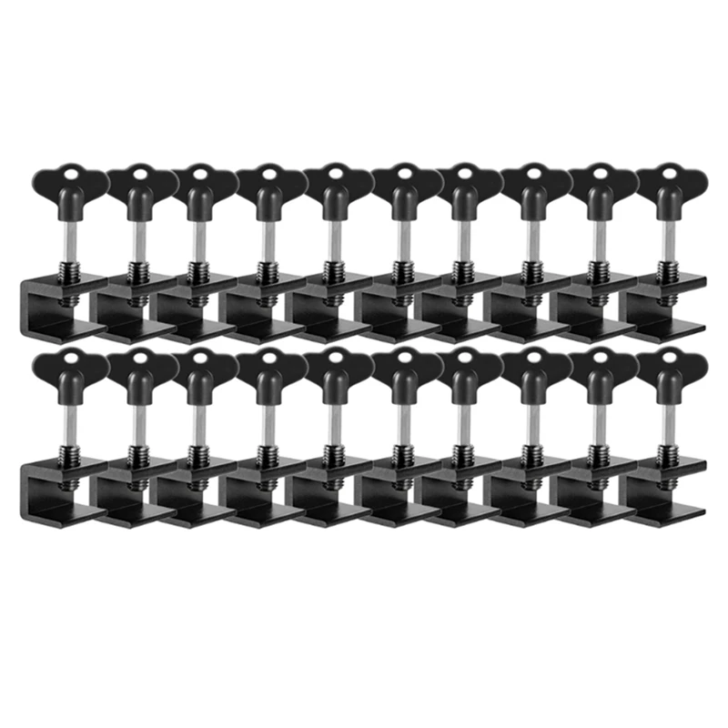 20Pcs Single Hole Door Locks Sliding Door Lock Window Safety Lock Windows Restrictor Stopper Anti-Theft Cabinet Locks Durable
20Pcs Single Hole Door Locks Sliding Door Lock Window Safety Lock Windows Restrictor Stopper Anti-Theft Cabinet Locks Durable