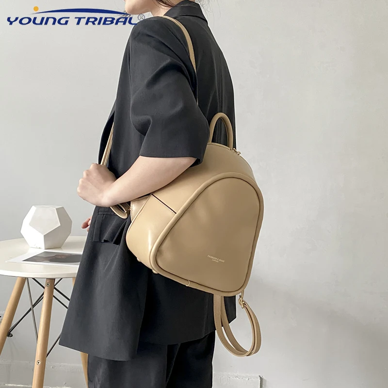 2022 Luxury Brand Fashion PU Leather Backpack Daily Travel Female Women's Ladies Back Packs Shoulders Bag For Women Girls Daypa
2022 Luxury Brand Fashion PU Leather Backpack Daily Travel Female Women's Ladies Back Packs Shoulders Bag For Women Girls Daypa