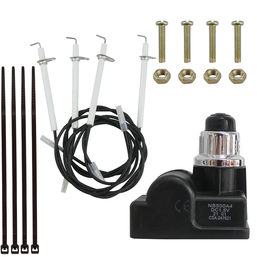 Electric Ignition Kits For Blackstone 36 Inch Griddle Grill Ignition Kit Push Button Electronic Battery Outdoor Baking Parts
Electric Ignition Kits For Blackstone 36 Inch Griddle Grill Ignition Kit Push Button Electronic Battery Outdoor Baking Parts