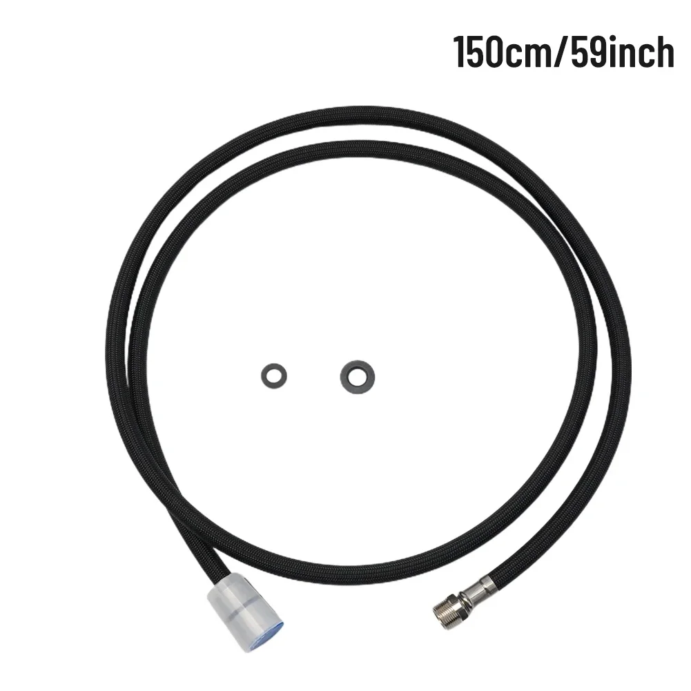 Part Replacement Shower Hose Nylon Replacement Tube 1 Pcs Hose Length 1500 Mm Parts With Pull-out Shower Black
Part Replacement Shower Hose Nylon Replacement Tube 1 Pcs Hose Length 1500 Mm Parts With Pull-out Shower Black