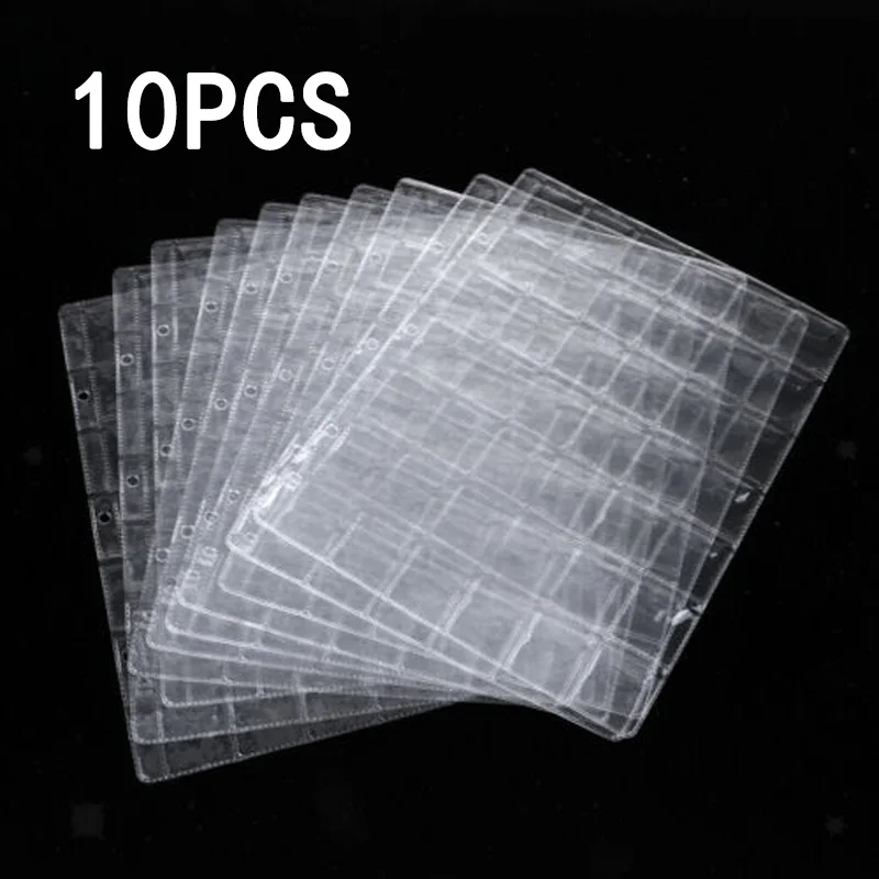 10PCS 42 Pockets Coins Albums Page Coins Collection PVC Transparent Inside Pages 250 X 200 Mm Coins Loose Leaf
10PCS 42 Pockets Coins Albums Page Coins Collection PVC Transparent Inside Pages 250 X 200 Mm Coins Loose Leaf
