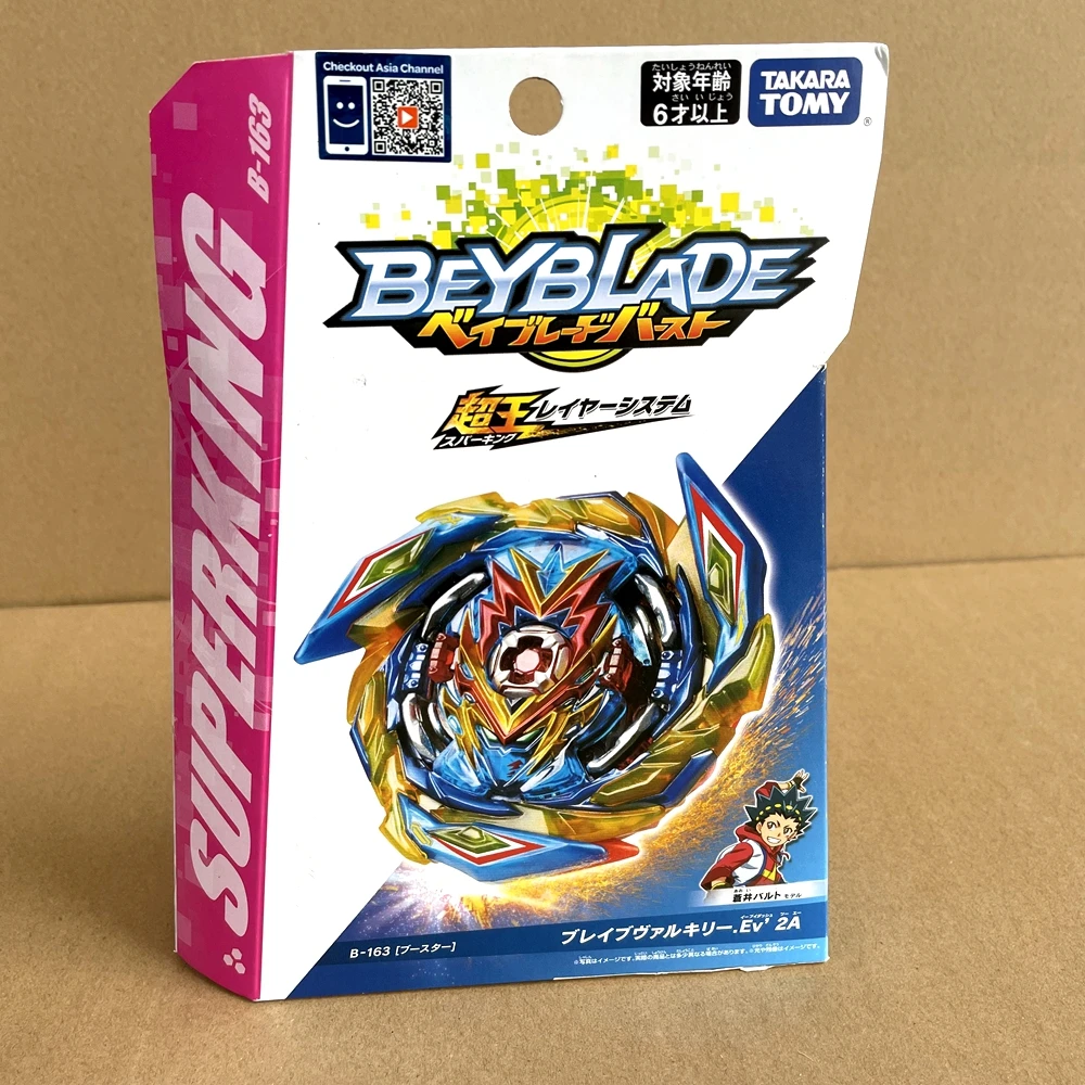 Оригинальный TAKARA TOMY beyblade B163 Brave Valkyrie. Ev' 2A Burst Superking, Beyblade B-163
Оригинальный TAKARA TOMY beyblade B163 Brave Valkyrie. Ev' 2A Burst Superking, Beyblade B-163
