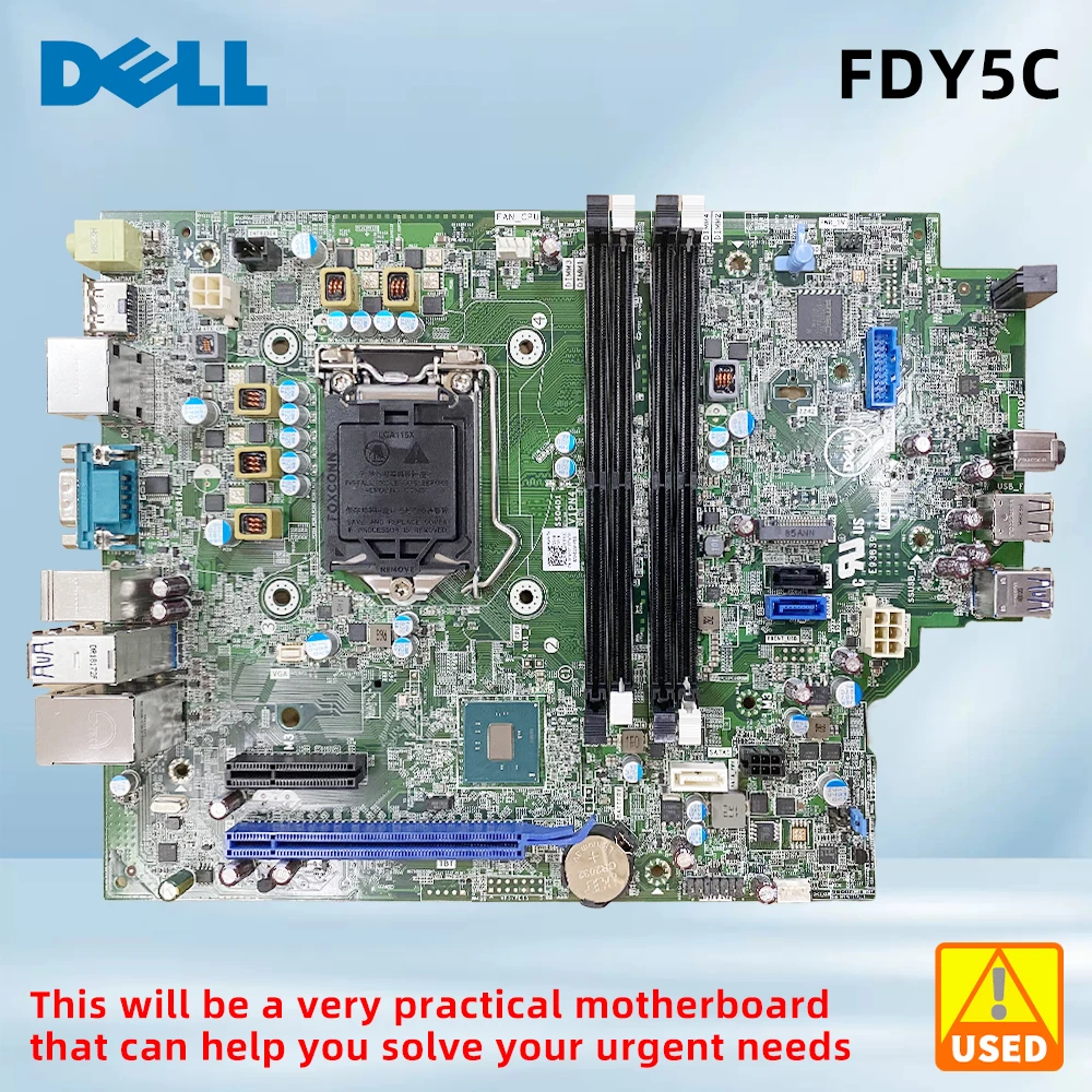 

Desktop Motherboard FDY5C 0FDY5C CN-0FDY5C Compatible Replacement Spare Part for Dell OptiPlex 5050 Small Form Factor Series