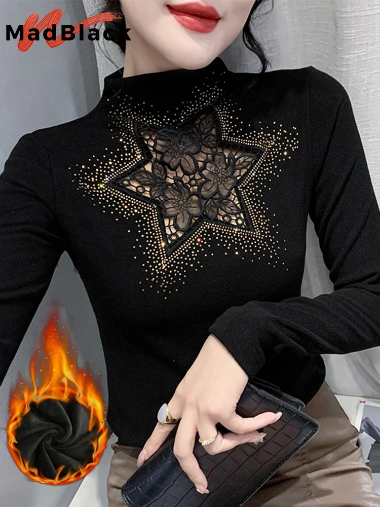 Fall Winter Korean Clothes T-shirt Fashion Sexy Shiny Bright Gold Turtleneck Print Cotton Women Tops Ropa Mujer Tees New T20601S
Fall Winter Korean Clothes T-shirt Fashion Sexy Shiny Bright Gold Turtleneck Print Cotton Women Tops Ropa Mujer Tees New T20601S