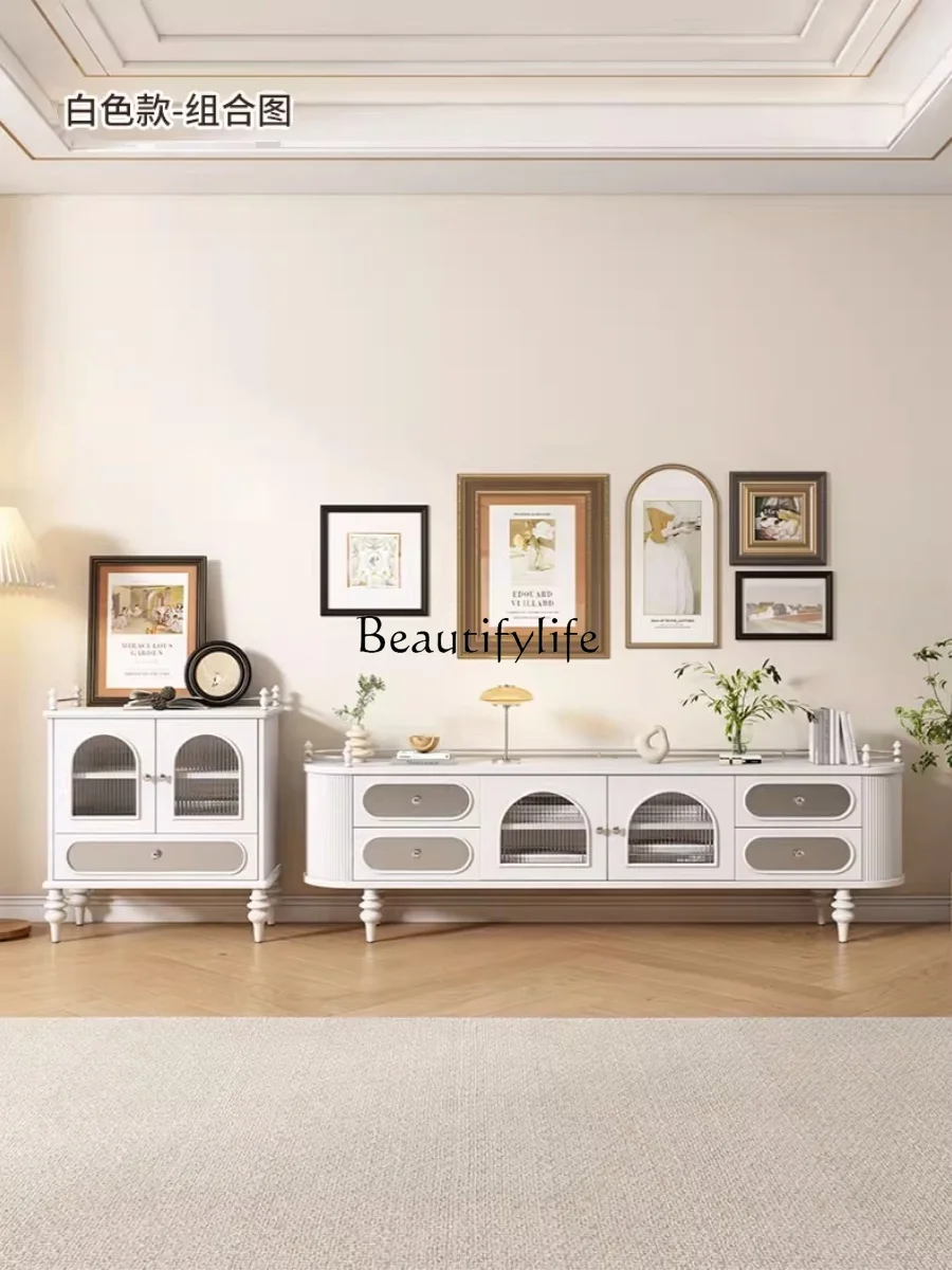 Solid Wood TV Cabinet Cherrywood Middle Ancient Rainbow Glass Nordic Light Luxury Floor Cabinet
Solid Wood TV Cabinet Cherrywood Middle Ancient Rainbow Glass Nordic Light Luxury Floor Cabinet