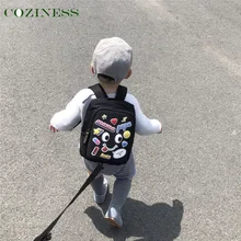 Baby Backpack Cute Cartoon Pattern Print High Capacity with Traction Rope Anti Lost Kindergarten Baby Outdoor Travel School Bag
Baby Backpack Cute Cartoon Pattern Print High Capacity with Traction Rope Anti Lost Kindergarten Baby Outdoor Travel School Bag
