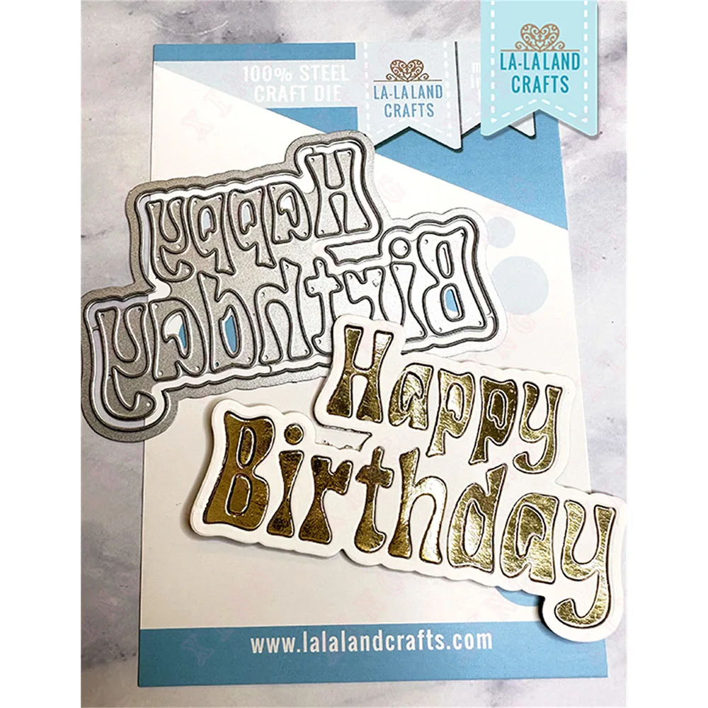 Layered Happy Birthday New Metal Cutting Dies Scrapbook Decoration Embossing Template 2023 Diy Greeting Card Handmade Craft Mold
Layered Happy Birthday New Metal Cutting Dies Scrapbook Decoration Embossing Template 2023 Diy Greeting Card Handmade Craft Mold