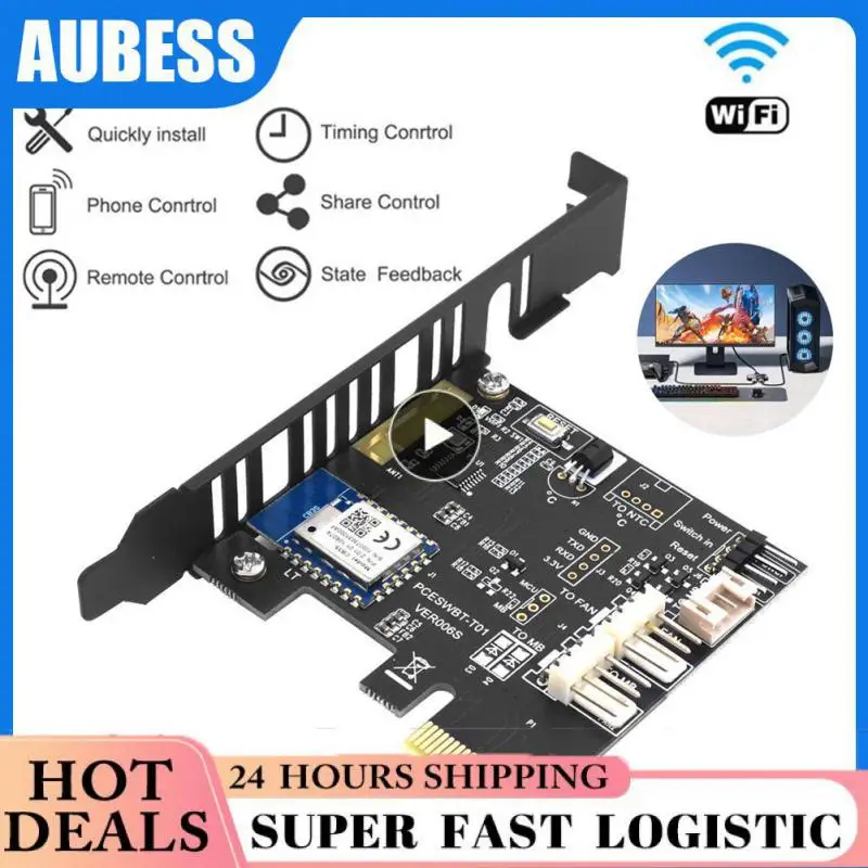 Переключатель переключения питания для ПК Tuya, Wi-Fi, 1X PCIE карта для удаленного управления через компьютерное приложение, поддержка Alexa Home
Переключатель переключения питания для ПК Tuya, Wi-Fi, 1X PCIE карта для удаленного управления через компьютерное приложение, поддержка Alexa Home
