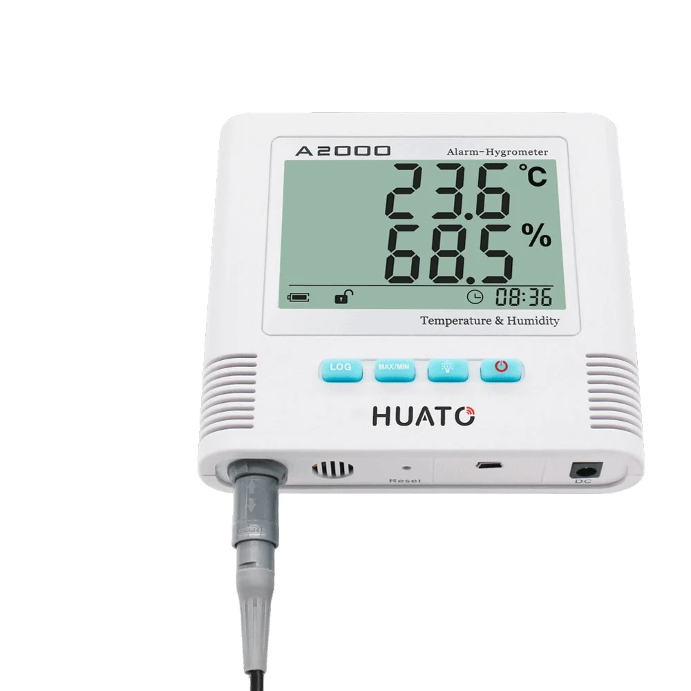 A2000-ES -40c ~ 85C Refrigerator Cold Storage High Accuracy Digital Alarm Thermometer Hygrometer with External Sensor
A2000-ES -40c ~ 85C Refrigerator Cold Storage High Accuracy Digital Alarm Thermometer Hygrometer with External Sensor