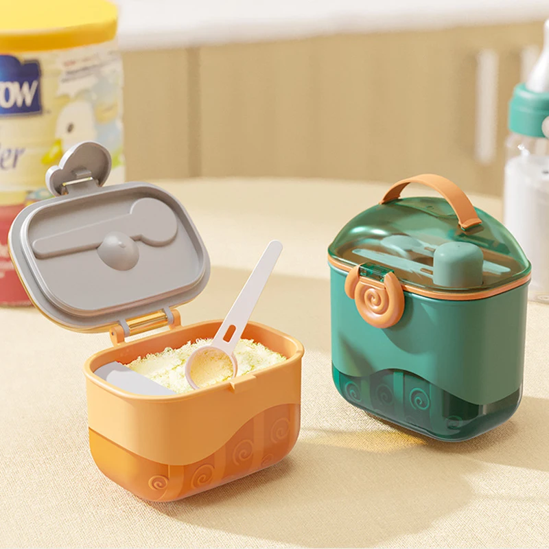 Baby Food Container Baby Child with Fork Spoon Snail Portable Milk Powder Box Supplement Box Snack Box Milk Powder Storage Baby
Baby Food Container Baby Child with Fork Spoon Snail Portable Milk Powder Box Supplement Box Snack Box Milk Powder Storage Baby