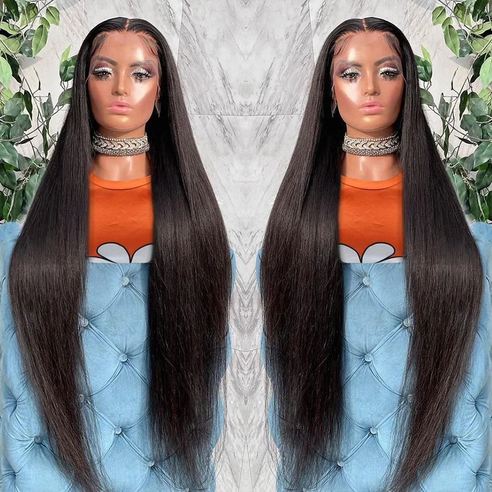 150% -180% Density Straight Human Hair Wig 16-32 inch Brazilian Hair Wigs With HD Transparent Lace Front Closure For Women
150% -180% Density Straight Human Hair Wig 16-32 inch Brazilian Hair Wigs With HD Transparent Lace Front Closure For Women