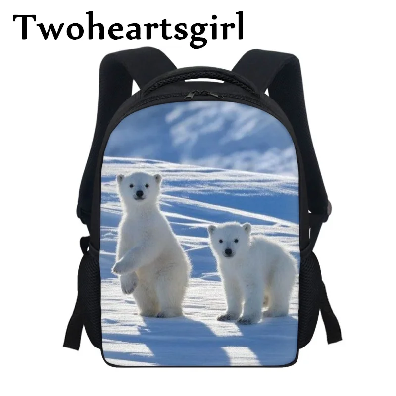 Twoheartsgirl Polar Bear Pattern Preschool School Bags Kawaii Primary Students Mini Backpacks Back to School Children Bookbags
Twoheartsgirl Polar Bear Pattern Preschool School Bags Kawaii Primary Students Mini Backpacks Back to School Children Bookbags