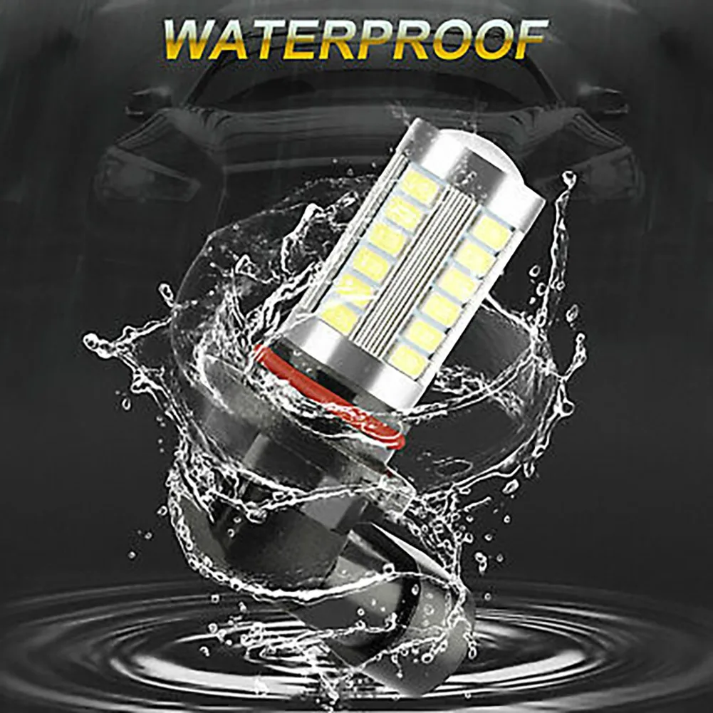 

6.6W 9005 9006 Headlight 6000-6500K Bulbs High Low Beam Super White 1200LM 4pcs/Set 5630 LED Durable Practical