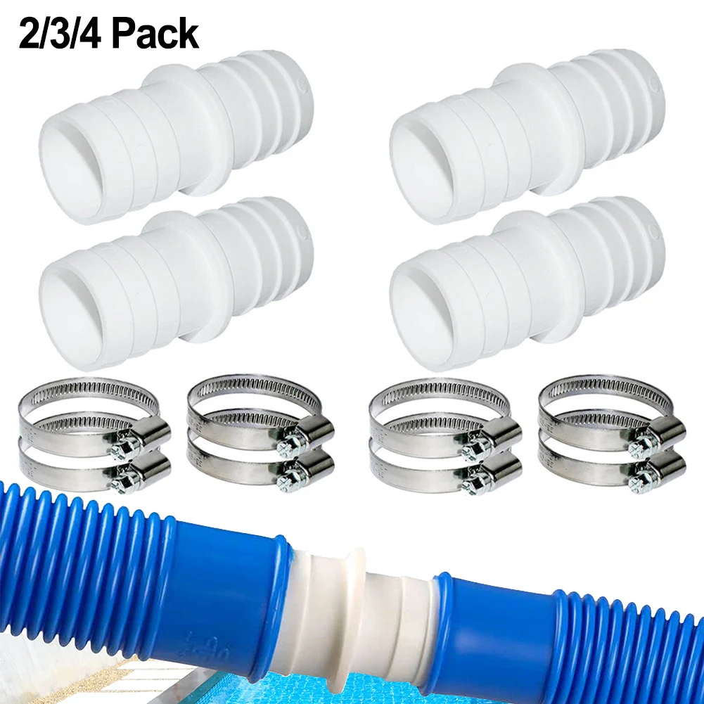 1 Set Hose Connector With 32mm Hose Clamps For Spas Hot Tubs Swimming Pool Hose Extension Adapter Connecting Hose Nozzle
1 Set Hose Connector With 32mm Hose Clamps For Spas Hot Tubs Swimming Pool Hose Extension Adapter Connecting Hose Nozzle