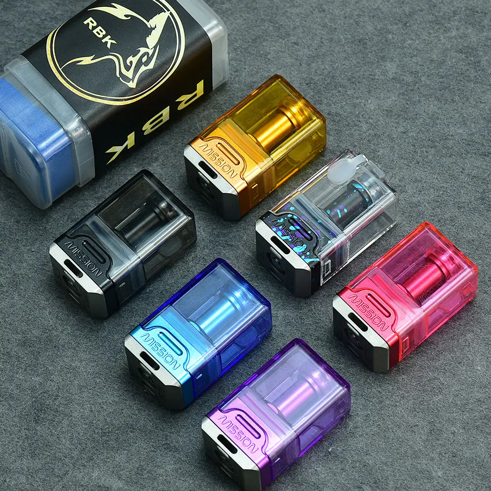 

wolfcoolvape Mission XV DOT Style RBA boro tank vape Tank 316ss for DotMod DotAIO AIO V1 / V2 Pod Air Pin 1.0 / 1.5 / 2.5 / 3.5