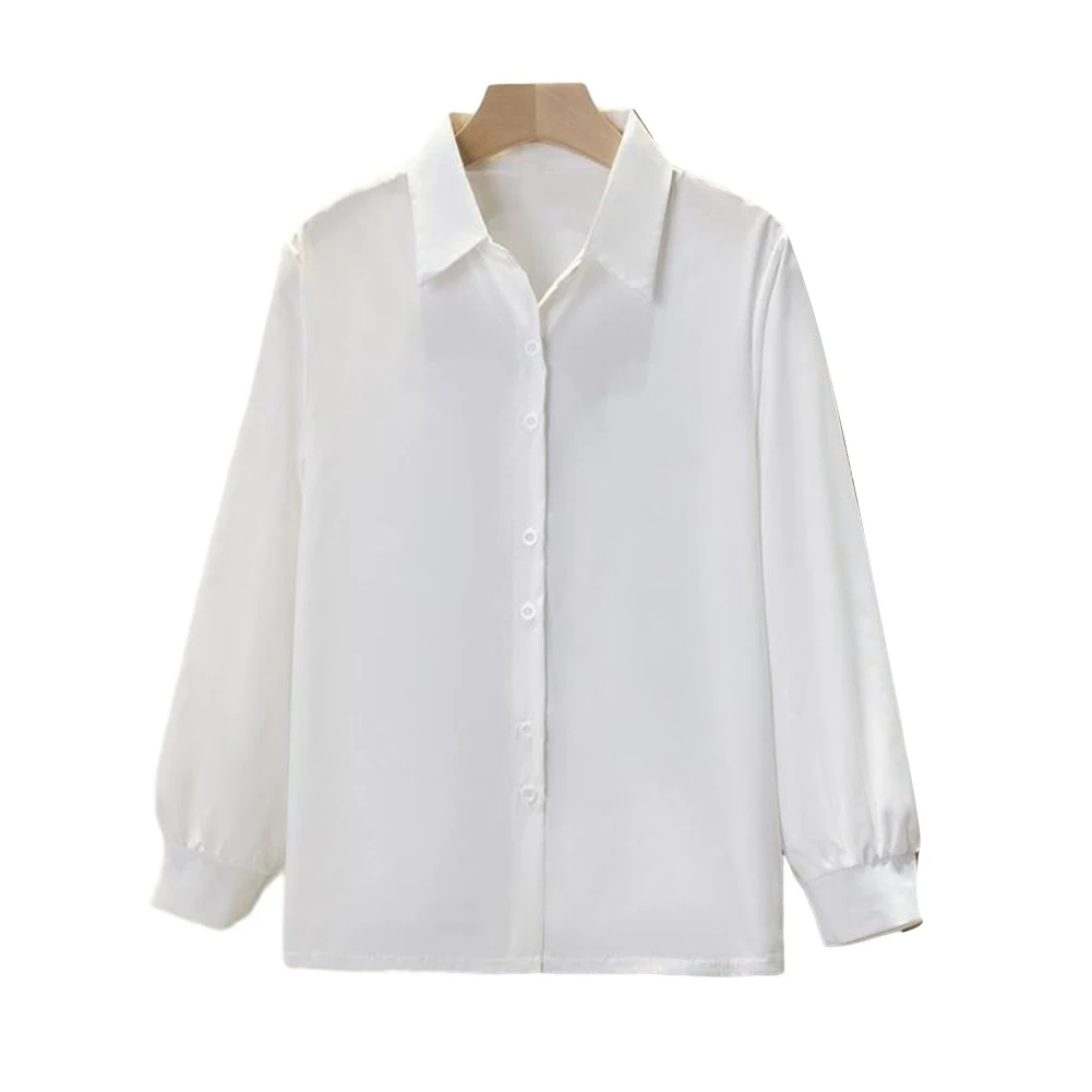 Brand New Going Out Home Solid Blouse Office Lady Shirts Long Sleeve Polyester S-3XL Solid Color 1pcs Inelastic
Brand New Going Out Home Solid Blouse Office Lady Shirts Long Sleeve Polyester S-3XL Solid Color 1pcs Inelastic