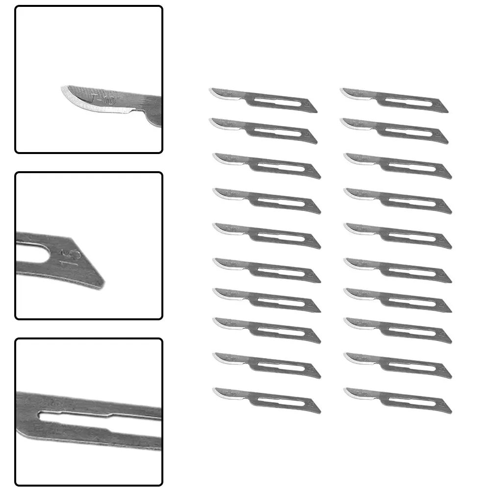 20 Pcs Stainless Steel Engraving Wood Carving Tool Blades For Home Carpentry Diy Hand Tools High Hardness SK 5 Metal
20 Pcs Stainless Steel Engraving Wood Carving Tool Blades For Home Carpentry Diy Hand Tools High Hardness SK 5 Metal