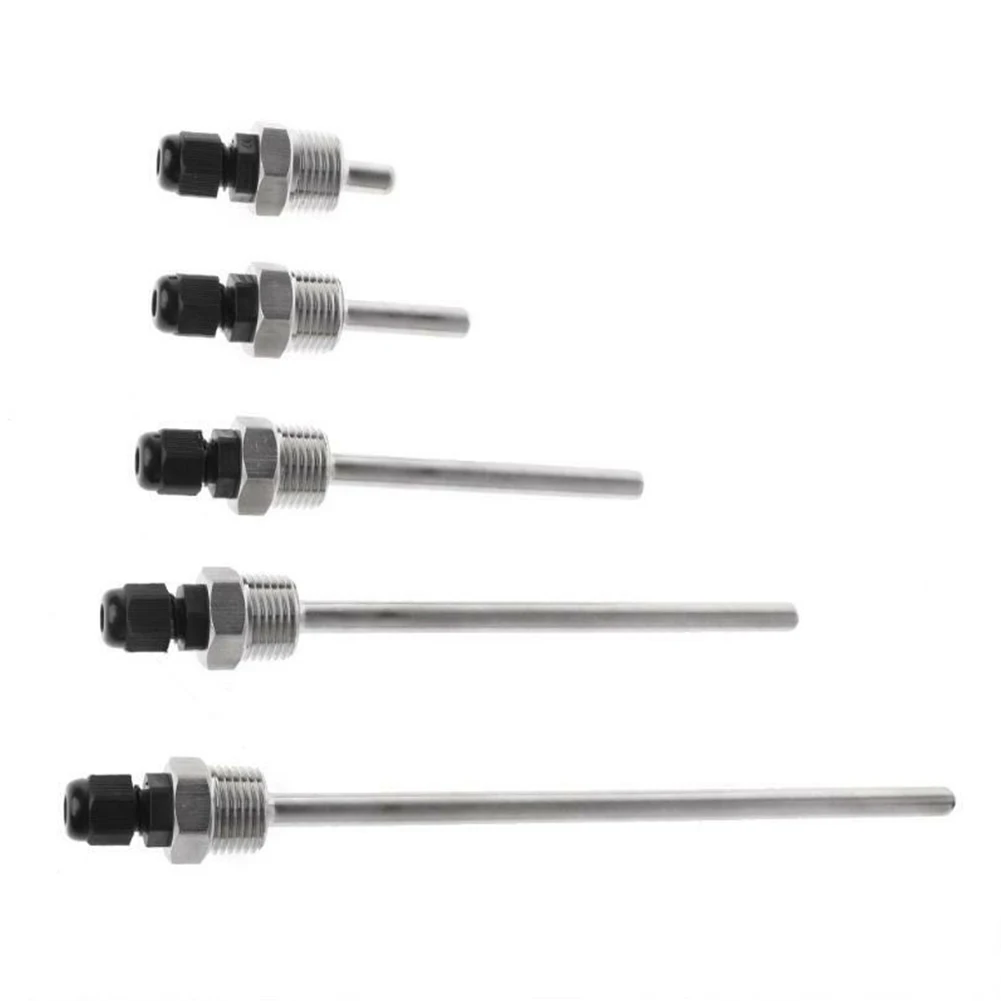 1PC 30-200mm Thermowell Immersion Sleeve 1/2'' G Thread DN15 50mm 100mm 150mm 200mm Probe Temperature Sensor
1PC 30-200mm Thermowell Immersion Sleeve 1/2'' G Thread DN15 50mm 100mm 150mm 200mm Probe Temperature Sensor