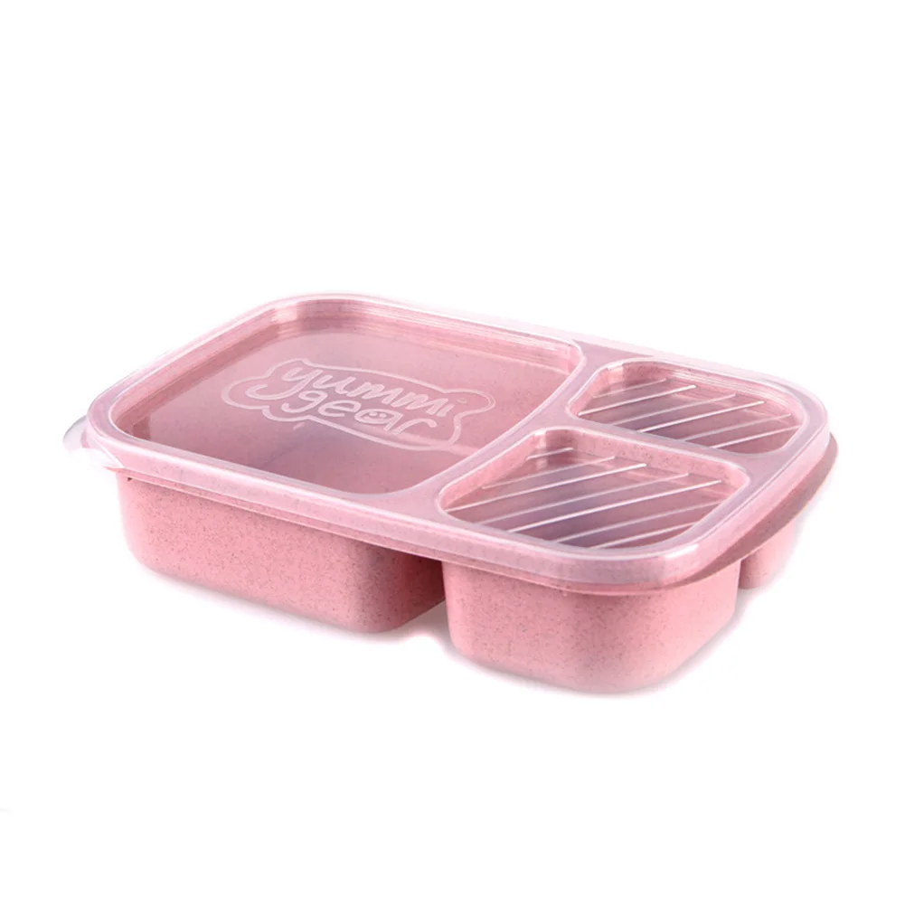 Lunch Box Bento Box Portable Microwave Food Heating Food Storage Container Wheat Straw Three Grids Kids School Office
Lunch Box Bento Box Portable Microwave Food Heating Food Storage Container Wheat Straw Three Grids Kids School Office