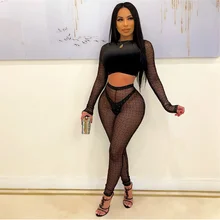 Znaiml 2022 Club Party Sets Women See Through Long Sleeve Tops And Legging Tight Suits Plaid Diamonds Streetwear Two Piece Set
Znaiml 2022 Club Party Sets Women See Through Long Sleeve Tops And Legging Tight Suits Plaid Diamonds Streetwear Two Piece Set