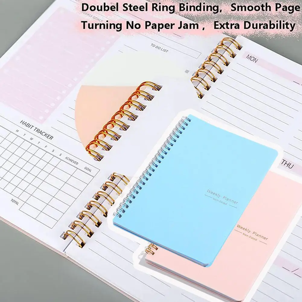 Weekly Plan Book A5 Weekly Plan Coil Notebook Weekly Weekly Book Notebook Coil Filled Schedule Book Plan Plan Full English S5R4
Weekly Plan Book A5 Weekly Plan Coil Notebook Weekly Weekly Book Notebook Coil Filled Schedule Book Plan Plan Full English S5R4
