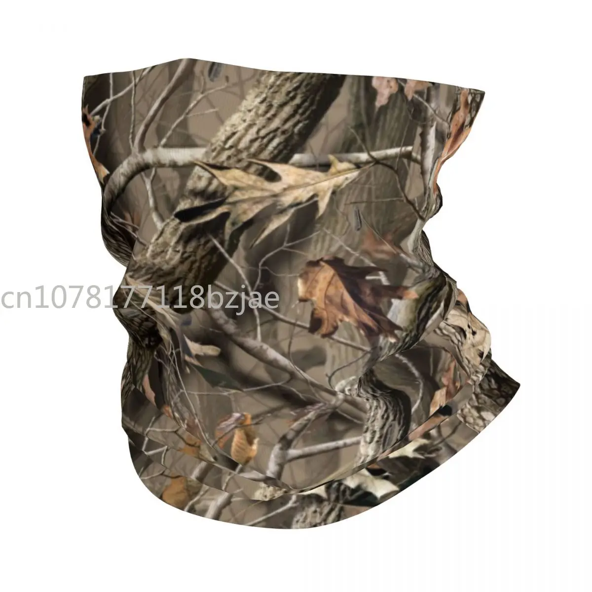 

Real Tree Camouflage Camo Pattern Bandana Neck Warmer Men Women Winter Hiking Ski Scarf Gaiter Face Cover