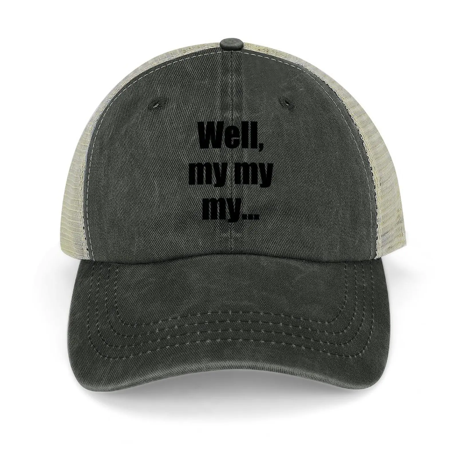Well, my my my... Cowboy Hat Golf Ball Cap Visor Golf Wear Elegant Women's Hats Men's
Well, my my my... Cowboy Hat Golf Ball Cap Visor Golf Wear Elegant Women's Hats Men's