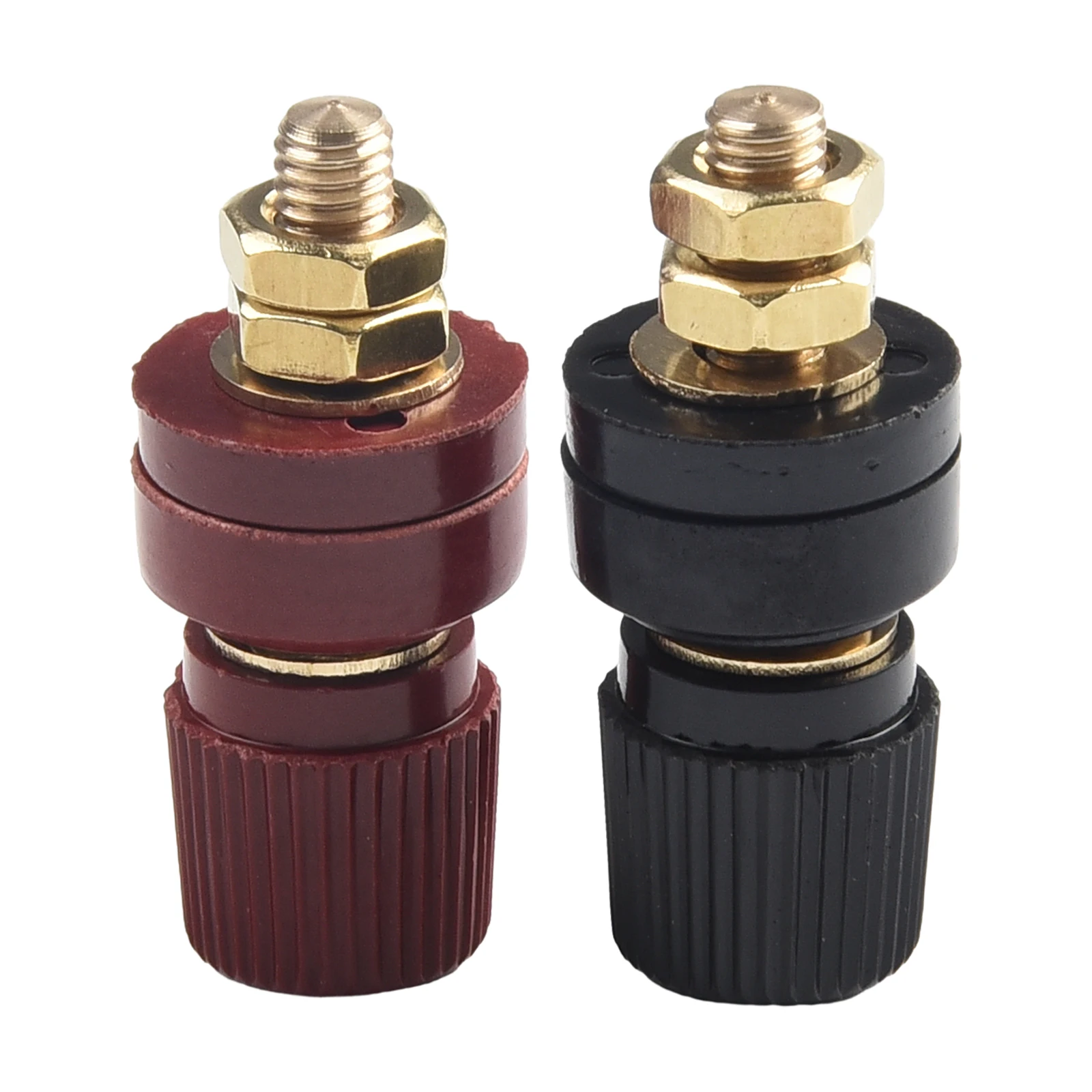 Posts Binding Posts 1 Pair 100A 220V~380V Binding Brass Binding For Welding Machines JS-333 M6 Thread Post Durable
Posts Binding Posts 1 Pair 100A 220V~380V Binding Brass Binding For Welding Machines JS-333 M6 Thread Post Durable