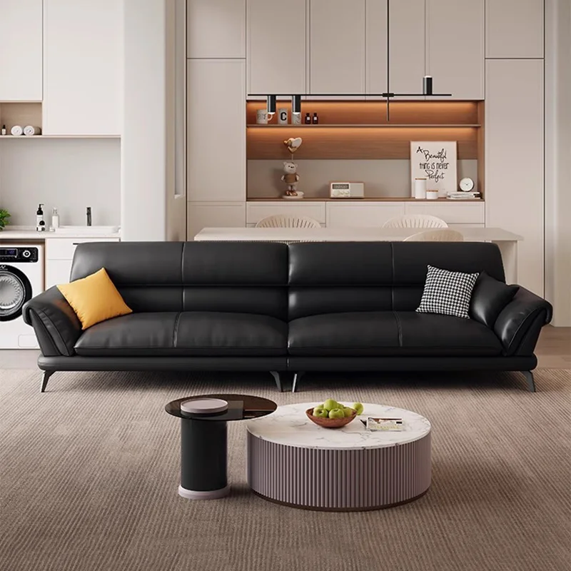European Living Room Sofas Genuine Leather Modern Luxury Sofa Comfortable Lounge Sofa Sala De Estar De Luxo Home Furniture
European Living Room Sofas Genuine Leather Modern Luxury Sofa Comfortable Lounge Sofa Sala De Estar De Luxo Home Furniture