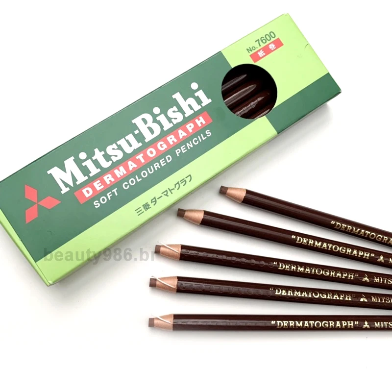 12pcs/box Japan Microblading Eyebrow Pencil Dermograph Oil-Based Black Marker Pencil Tattoo Supplies Permanent Makeup Accessorie
12pcs/box Japan Microblading Eyebrow Pencil Dermograph Oil-Based Black Marker Pencil Tattoo Supplies Permanent Makeup Accessorie