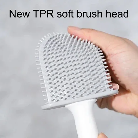 Soft Bristles Silicone Toilet Bowl Brush Leak Proof With Base Clean Easily Toilet Corner with Quick Drying Holder Set
Soft Bristles Silicone Toilet Bowl Brush Leak Proof With Base Clean Easily Toilet Corner with Quick Drying Holder Set