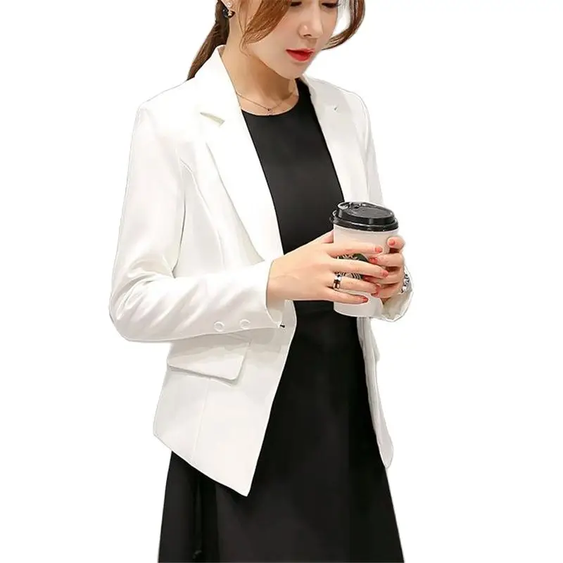 Female Spring Autumn Suit Woman Slim Blazer Hot Sale Suit Outerwear Female Blazer Slim Cardigan Overcoat
Female Spring Autumn Suit Woman Slim Blazer Hot Sale Suit Outerwear Female Blazer Slim Cardigan Overcoat